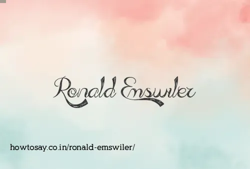 Ronald Emswiler