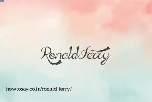 Ronald Ferry