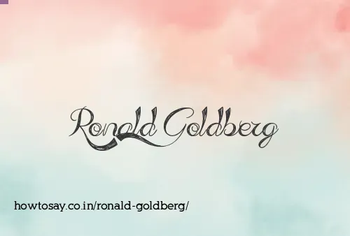 Ronald Goldberg