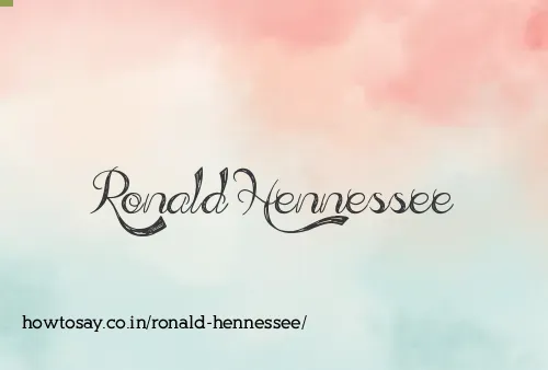 Ronald Hennessee
