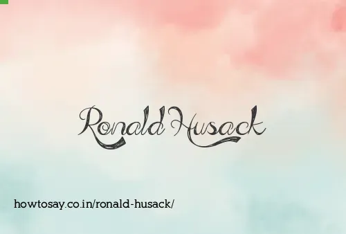 Ronald Husack