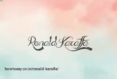 Ronald Karaffa