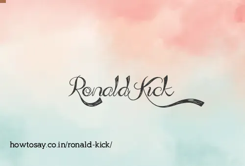 Ronald Kick