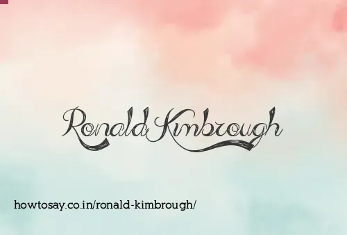 Ronald Kimbrough