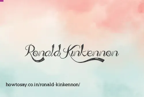 Ronald Kinkennon