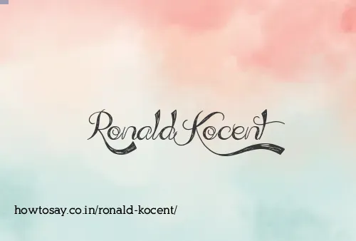 Ronald Kocent