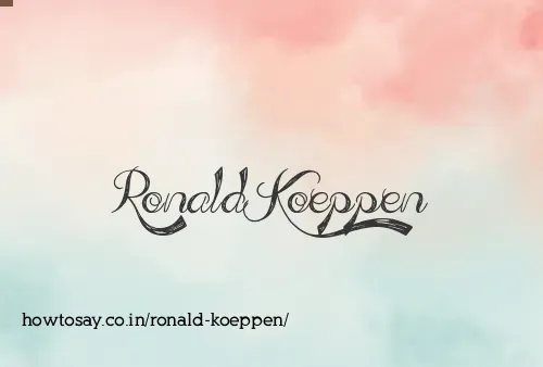 Ronald Koeppen
