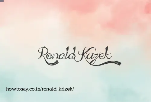 Ronald Krizek