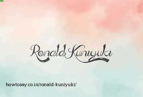 Ronald Kuniyuki