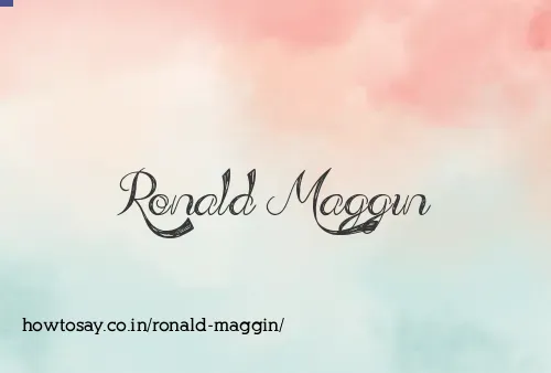 Ronald Maggin
