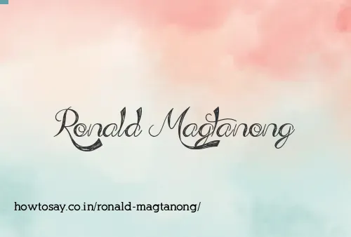 Ronald Magtanong