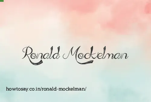 Ronald Mockelman