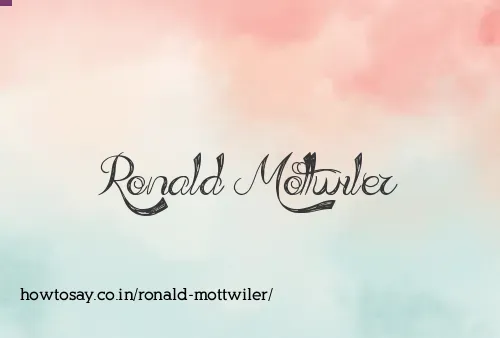 Ronald Mottwiler