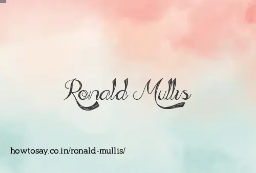 Ronald Mullis