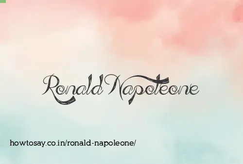 Ronald Napoleone