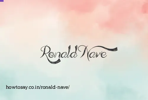 Ronald Nave
