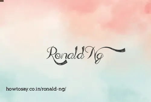 Ronald Ng