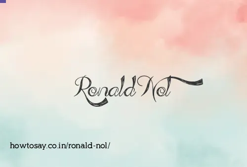 Ronald Nol