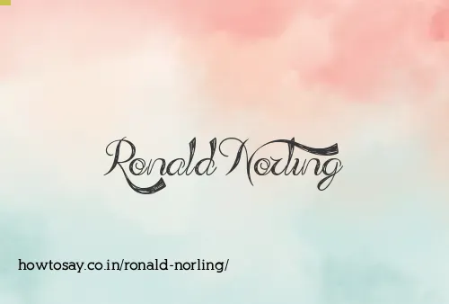 Ronald Norling
