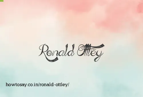 Ronald Ottley