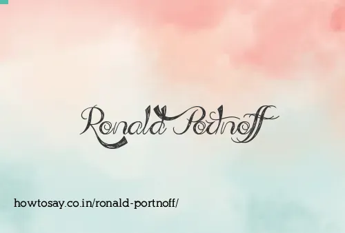 Ronald Portnoff