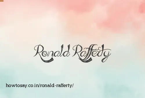 Ronald Rafferty