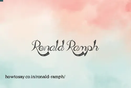 Ronald Ramph
