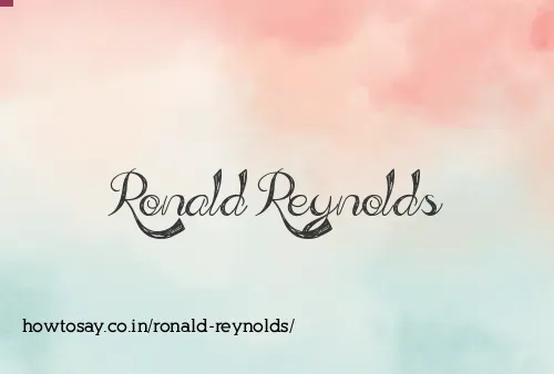 Ronald Reynolds