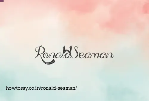 Ronald Seaman