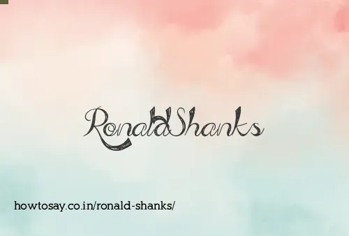 Ronald Shanks