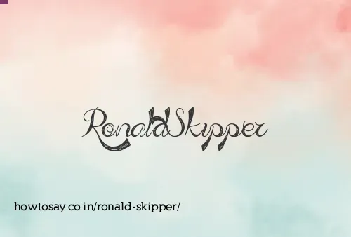 Ronald Skipper