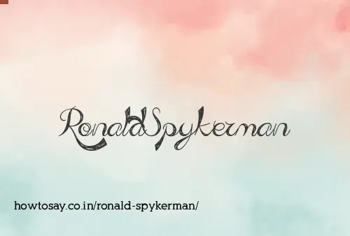 Ronald Spykerman