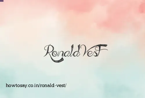 Ronald Vest