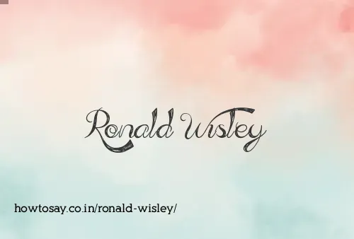 Ronald Wisley