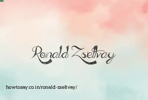 Ronald Zseltvay