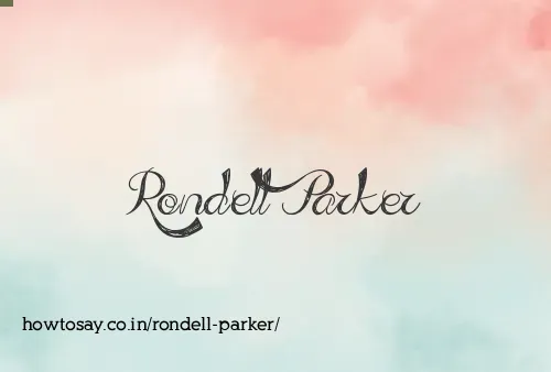 Rondell Parker