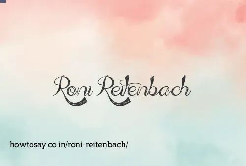 Roni Reitenbach