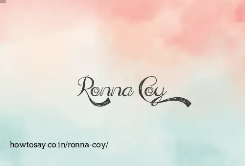 Ronna Coy
