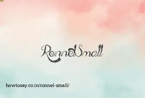 Ronnel Small