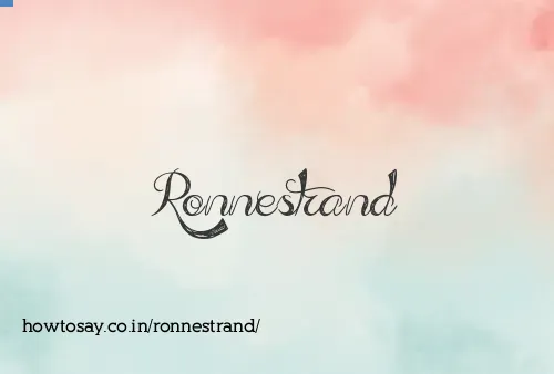 Ronnestrand