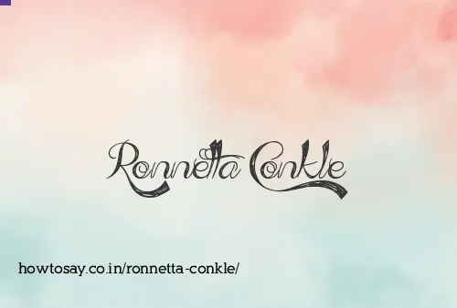 Ronnetta Conkle