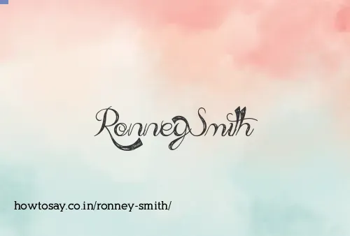 Ronney Smith