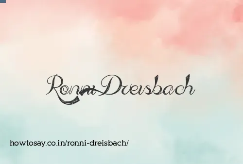Ronni Dreisbach