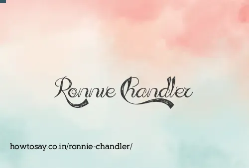 Ronnie Chandler