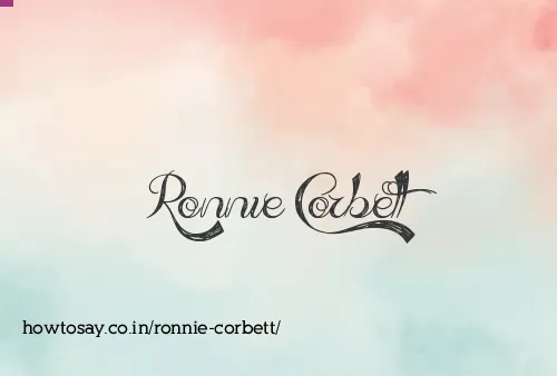 Ronnie Corbett