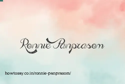 Ronnie Panprasom