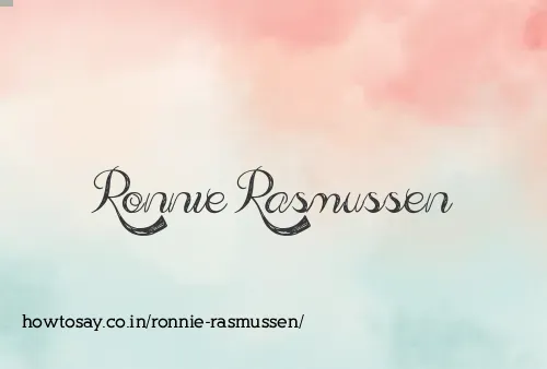 Ronnie Rasmussen