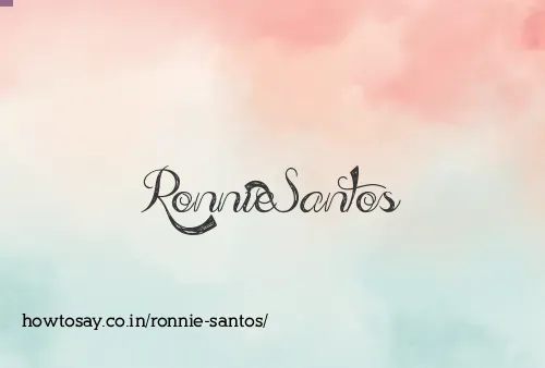 Ronnie Santos