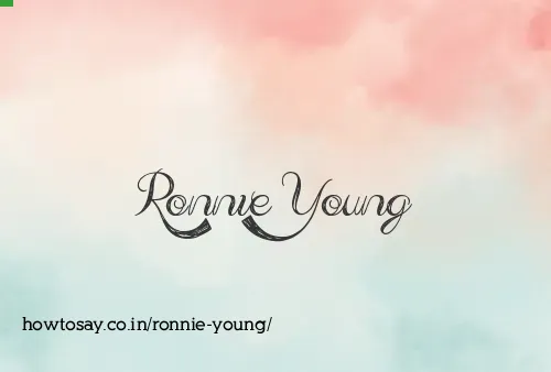 Ronnie Young