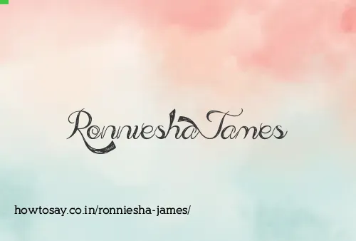 Ronniesha James